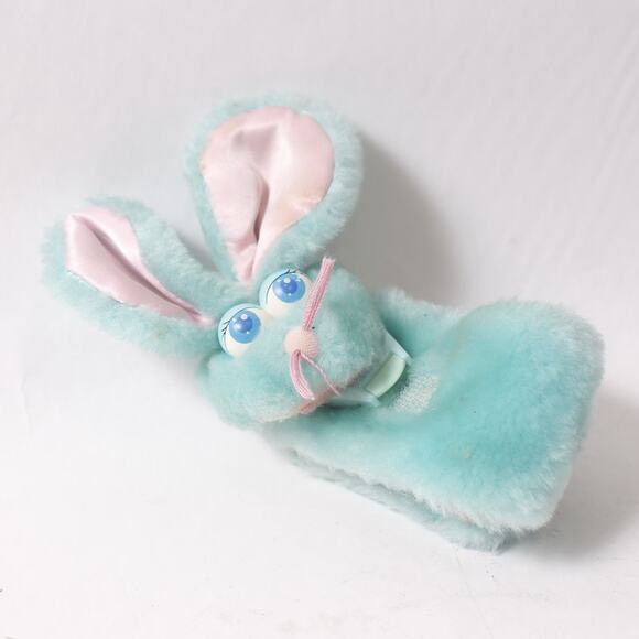 1985 Hasbro Softies Watchimal Digital Watch with Blue Plush Mouse ~260507-WH 652